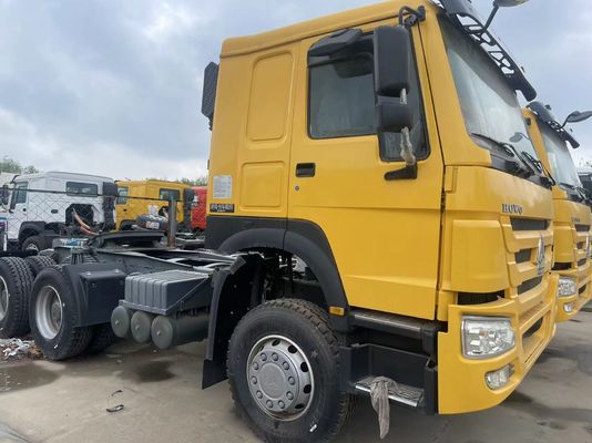 Used Left Hand Drive 6x4 Truck Head 350-450HP Tractor Truck with Capacity of 31-40 T