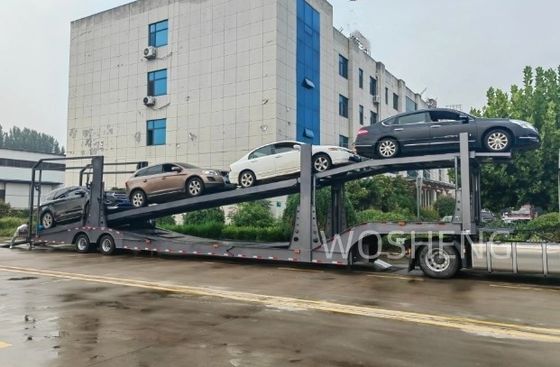 6-10 Units Double Deck Car Carrying Truck Trailer Best Choice for Car Transport