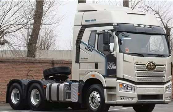 Used Left Hand Drive 6x4 Truck Head 350-450HP Tractor Truck with Capacity of 31-40 T