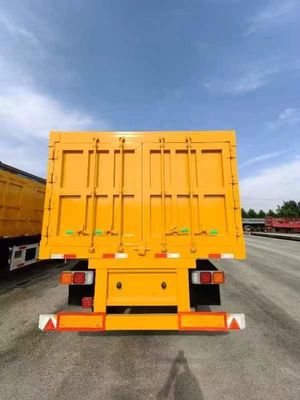 WOSHENG 2 Axles Cargo Transport Full Trailer with Draw Bar and Customer's Request