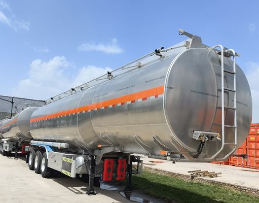 Truck Trailer 20-60CBM Liquid Food Tank Semi Trailer with Air/Mechanical Suspension
