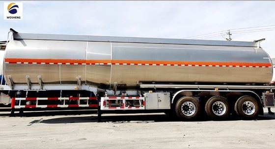 Truck Trailer 20-60CBM Liquid Food Tank Semi Trailer with Air/Mechanical Suspension