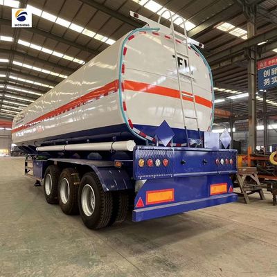 Customized 2000L 60000L 3 Axles Fuel Tanker Gasoline/Kerosene/Diesel Tank Semi Trailer