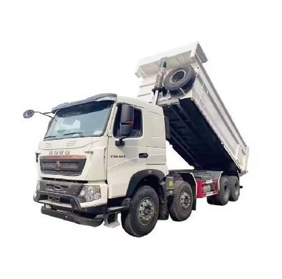 Left Steering Used 336HP HOWO Dump Truck for Transportation in Excellent Condition