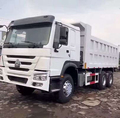 Left Steering Used 336HP HOWO Dump Truck for Transportation in Excellent Condition
