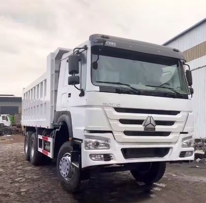 Left Steering Used 336HP HOWO Dump Truck for Transportation in Excellent Condition