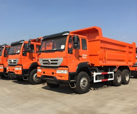 SINOTRUCK HOWO 4x2 6x4 8x4 Hydraulic Cylinder Tipper Dump Truck for 2 Passengers