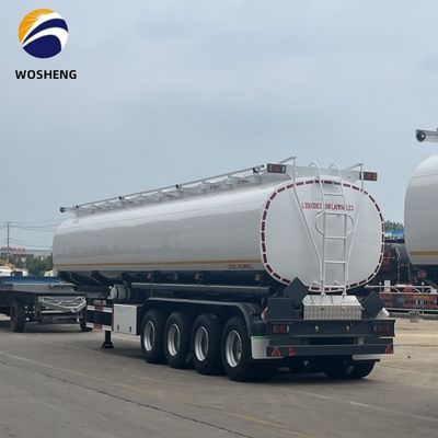 Max Payload 60Ton 3 Axle 42 45 50 CBM Powder Transporting Bulk Cement Tanker Semi Trailer