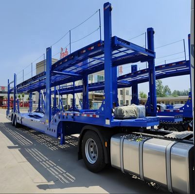 2/3 Axle Car Carrier Semi Trailer for Vehicle Transport Landing Gear and Custom Options
