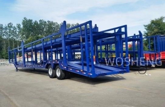 2/3 Axle Car Carrier Semi Trailer for Vehicle Transport Landing Gear and Custom Options