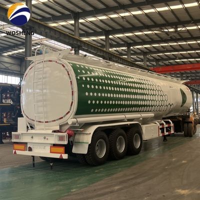Max Payload 60Ton 3 Axle 42 45 50 CBM Powder Transporting Bulk Cement Tanker Semi Trailer