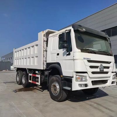 Sinotruck Howo 3/4 axles 6x4 4x2 8X4 371HP 375HP hydraulic cylinder tipper dump truck