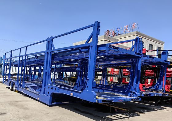 2/3 Axle Car Carrier Semi Trailer for Vehicle Transport Landing Gear and Custom Options