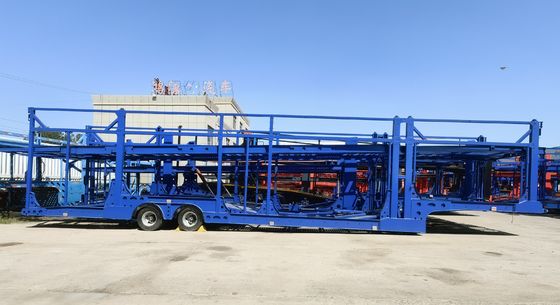 2/3 Axle Car Carrier Semi Trailer for Vehicle Transport Landing Gear and Custom Options