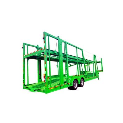 Truck Trailer WS 2-Axle Steel Car Carrier Semi Trailer Double-Deck Vehicle Auto Trailer