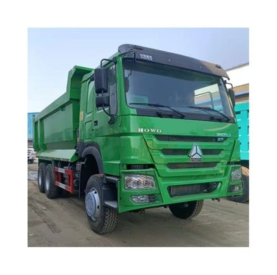 100 Ton Rear Tipper Hydraulic Cylinder Dump Truck Used HOWO 6x4 for Muck Transportation