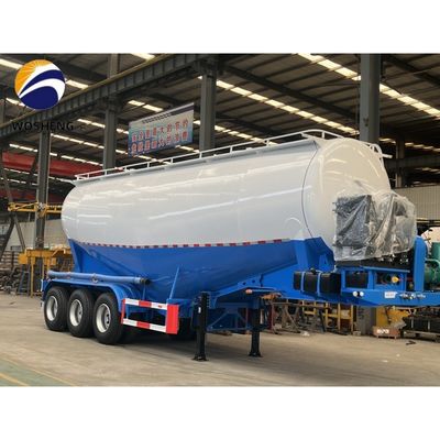 3 Axle 45 50 60 cbm Fly Ash Silo Cement Tanker Trailer with Working Press of 2.5 Bar