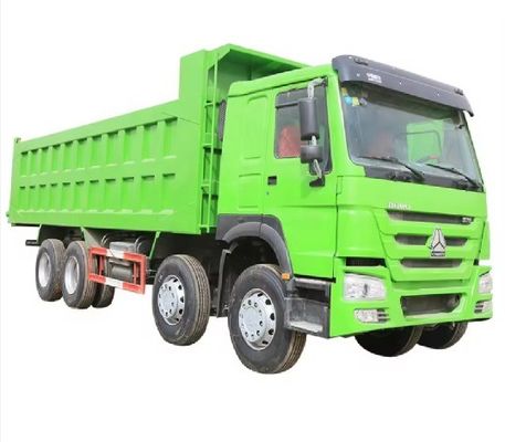 100 Ton Rear Tipper Hydraulic Cylinder Dump Truck Used HOWO 6x4 for Muck Transportation