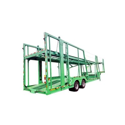 Double Decker Car Carrier Semi Trailer With Ramp and Hydraulic Device for Car Transport