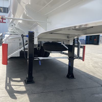 Exporting 3 Axle Fuel Oil Tanker Semi Trailer with Max Payload 60000 kg and Rim 9.0-22.5