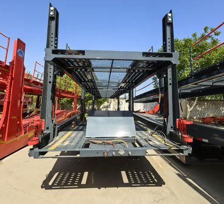 WS Steel Overland Closed Car Carrier Semi Trailer Perfect for Car Transport in Dubai