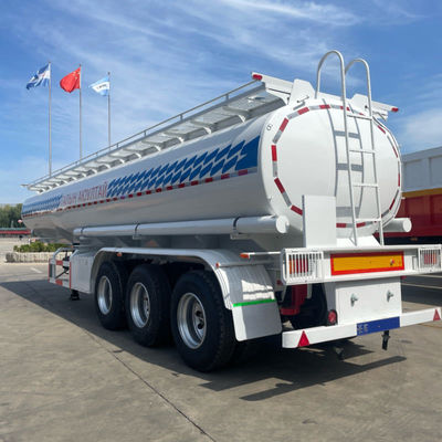 3axles Stable Carbon Steel Aluminium Alloy Stainless Steel Tanker Semi Trailer with Nice