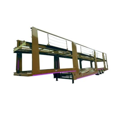WS Shandong 8 Car Carrier Trailer Customized Cargo Trailer with Landing Gear Optioned