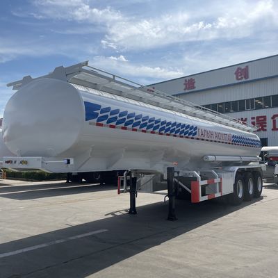 3axles Stable Carbon Steel Aluminium Alloy Stainless Steel Tanker Semi Trailer with Nice