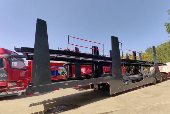 WS Shandong 8 Car Carrier Trailer Customized Cargo Trailer with Landing Gear Optioned