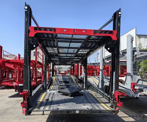 WS Shandong 8 Car Carrier Trailer Customized Cargo Trailer with Landing Gear Optioned