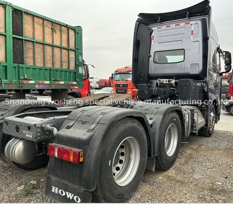 31-40T Load Capacity Manual Transmission Used 6X4 Tractor-Truck for Freight Transport