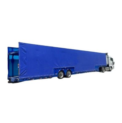 WS 2 Axles cargo enclosed 6 car carrier trailer with 16690x2700x3000mm size and suspension