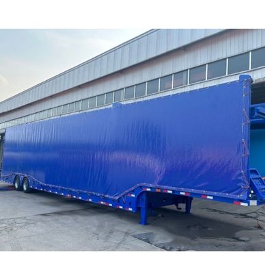 WS 2 Axles cargo enclosed 6 car carrier trailer with 16690x2700x3000mm size and suspension