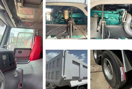 Guaranteed Sales Second Hand 6*4 8*4 HOWO Used Dump Truck for Transport Construction