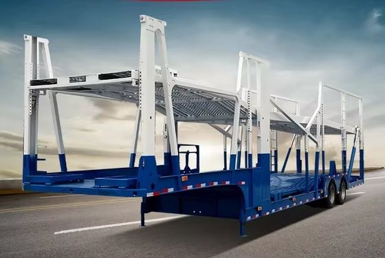 8.25x22.5 Steel Rim Car Carrying Semi-trailer for Vehicle Transport Truck Trailer