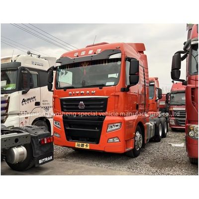 4 6L Engine Capacity Used Light Tractor Trucks for Smooth and Easy Transportation