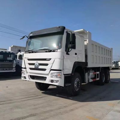 Urban Construction Muck Transportation Dump Truck Used 336HP HOWO with 3 Passengers