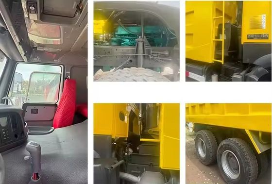 Second-Hand HOWO 371 Horsepower 6X4/8X4 Dump Truck for Mining without Cruise Control