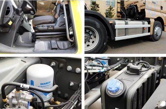 Double Row Seats Used Light Tractor Trucks for Transportation at Budget-Friendly