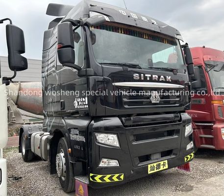 Howo Tractor Trucks 540 HP T7H 6x4 with Multimedia System and 2 Reverse Shift Numbers