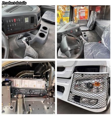 Howo Tractor Trucks 540 HP T7H 6x4 with Multimedia System and 2 Reverse Shift Numbers