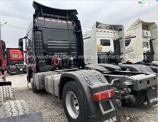 Howo Tractor Trucks 540 HP T7H 6x4 with Multimedia System and 2 Reverse Shift Numbers