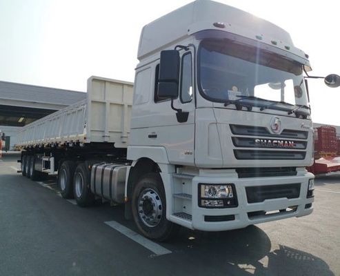 Used 336HP HOWO Dump Truck for Transportation 8685*2496*3850mm Semi-Trailer