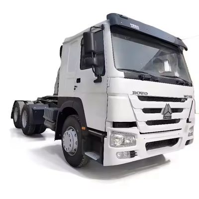 Manual Transmission Sinotruk HOWO 371hp 6*4 Tractor Head Truck with Automatic Window