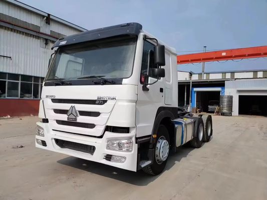 Manual Transmission Sinotruk HOWO 371hp 6*4 Tractor Head Truck with Automatic Window
