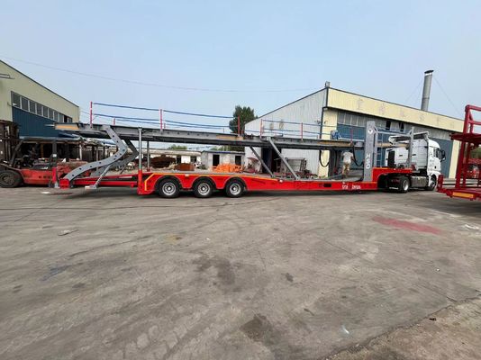 Customizable Car Trailer Carrier with Hydraulic Lifting Mechanism and Manual Lifting