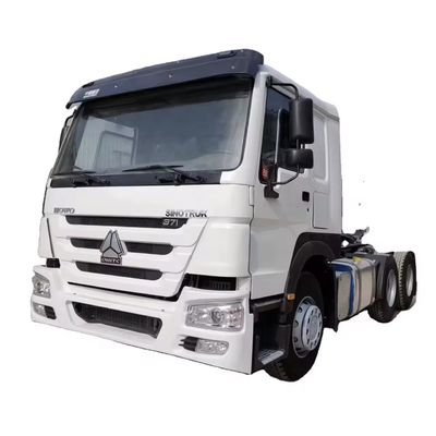 Single Row Seat Sinotruk HOWO Heavy-Duty 6x4 Tractor Head Truck with None Touch Screen