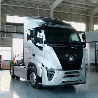 570hp Sinotruk Huanghe X7 4X2 Euro 6 Air Suspension Automatic Transmission Tractor Truck
