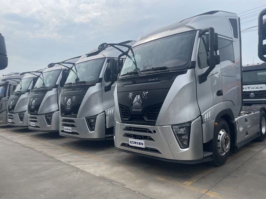 570hp Sinotruk Huanghe X7 4X2 Euro 6 Air Suspension Automatic Transmission Tractor Truck