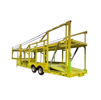 Max Payload 40 ton 2 Axles Double Decks 8car/6car Capacity Car SUV Transporting Trailer